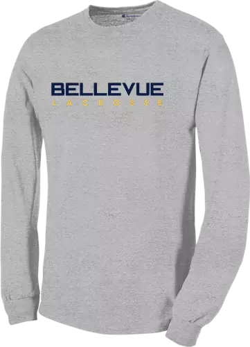 Bellevue Boys Champion Cotton Long Sleeve Tee